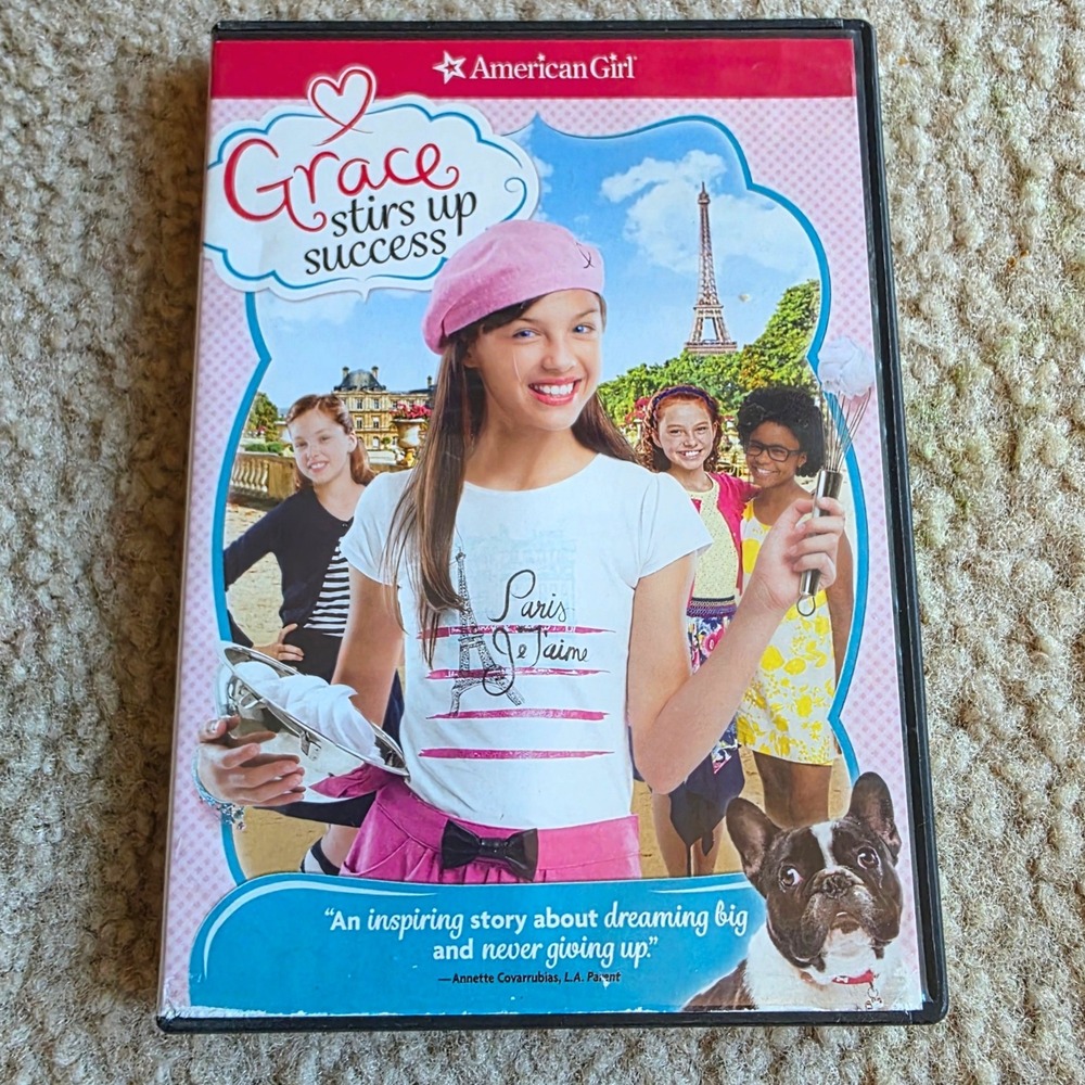 American Girl Grace Stirs Up Success DVD Movie Olivia Rodrigo Paris Adventure